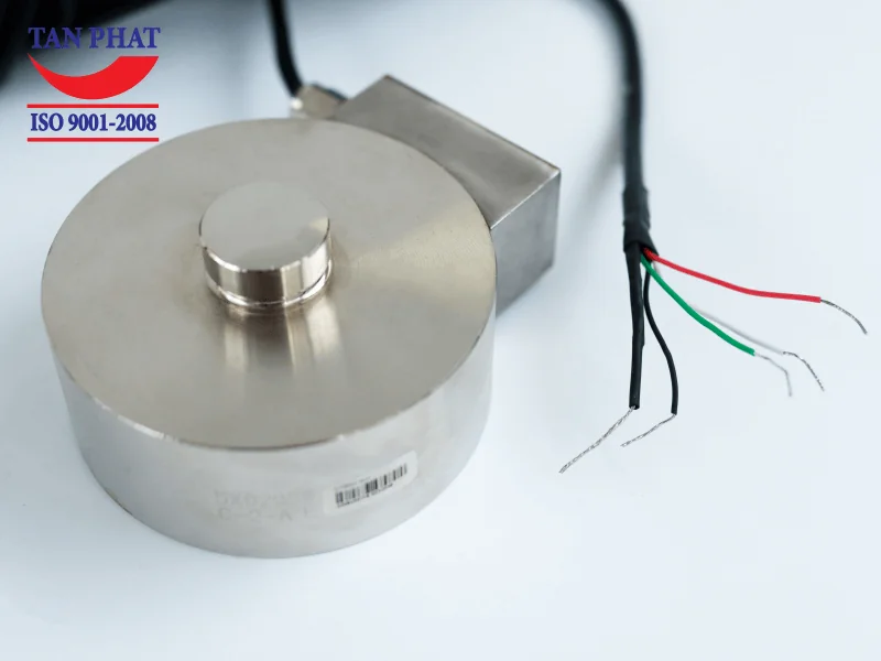 Loadcell có 5 dây tín hiệu, kết nối dễ dàng và nhanh chóng với cân