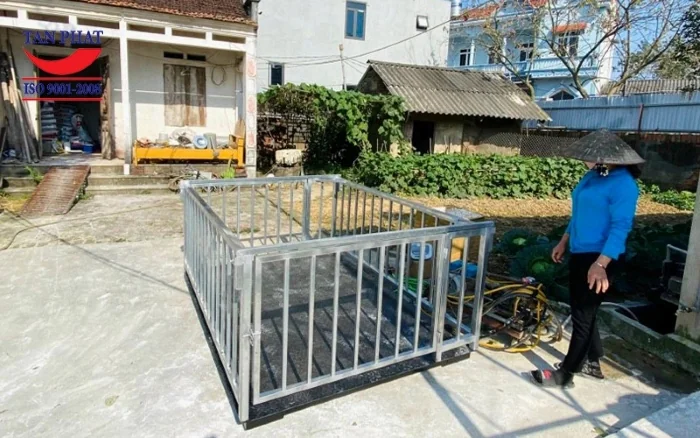 Cân sàn điện tử 1 tấn