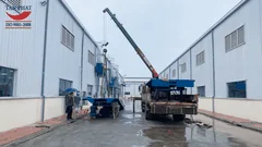 Cầu xe nâng 8 tấn